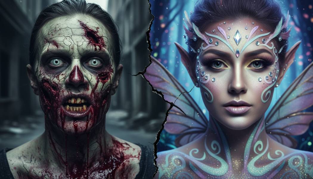 Dịch Vụ Vẽ Mặt Halloween Tại Nhà Bè. Ảnh 2